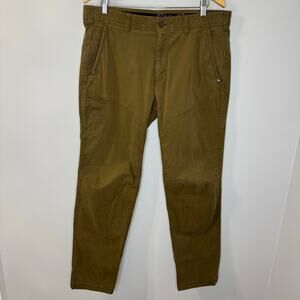 Eddie Bauer First Ascent Guide Pro Double Knee Pants Men Sz 36x34 Olive Green